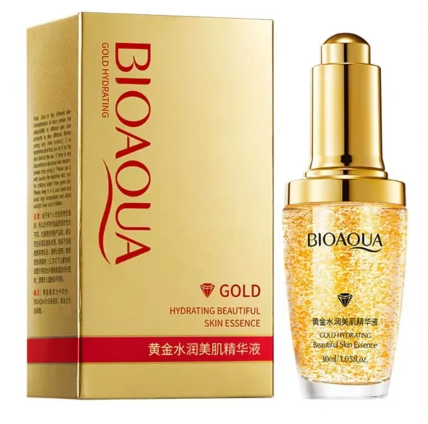 BioAqua 24K Gold Skin Care Facial Serum – 30 ml - Image 2