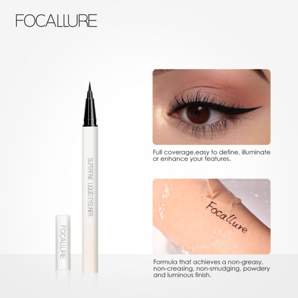 FA91 – Focallure Superfine Liquid Waterproof Eyeliner Pen - Image 3