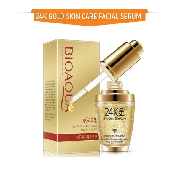 BioAqua 24K Gold Skin Care Facial Serum – 30 ml