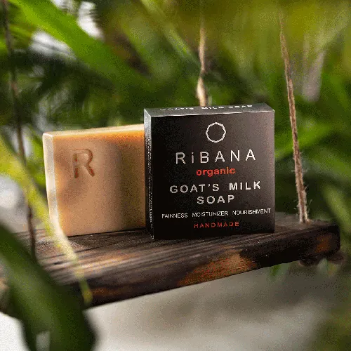 Ribana Organic Goat’s Milk Soap – 110gm - Image 2
