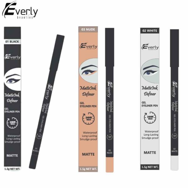 Everly Beauties Matte Ink Definer Gel Eyeliner Pen