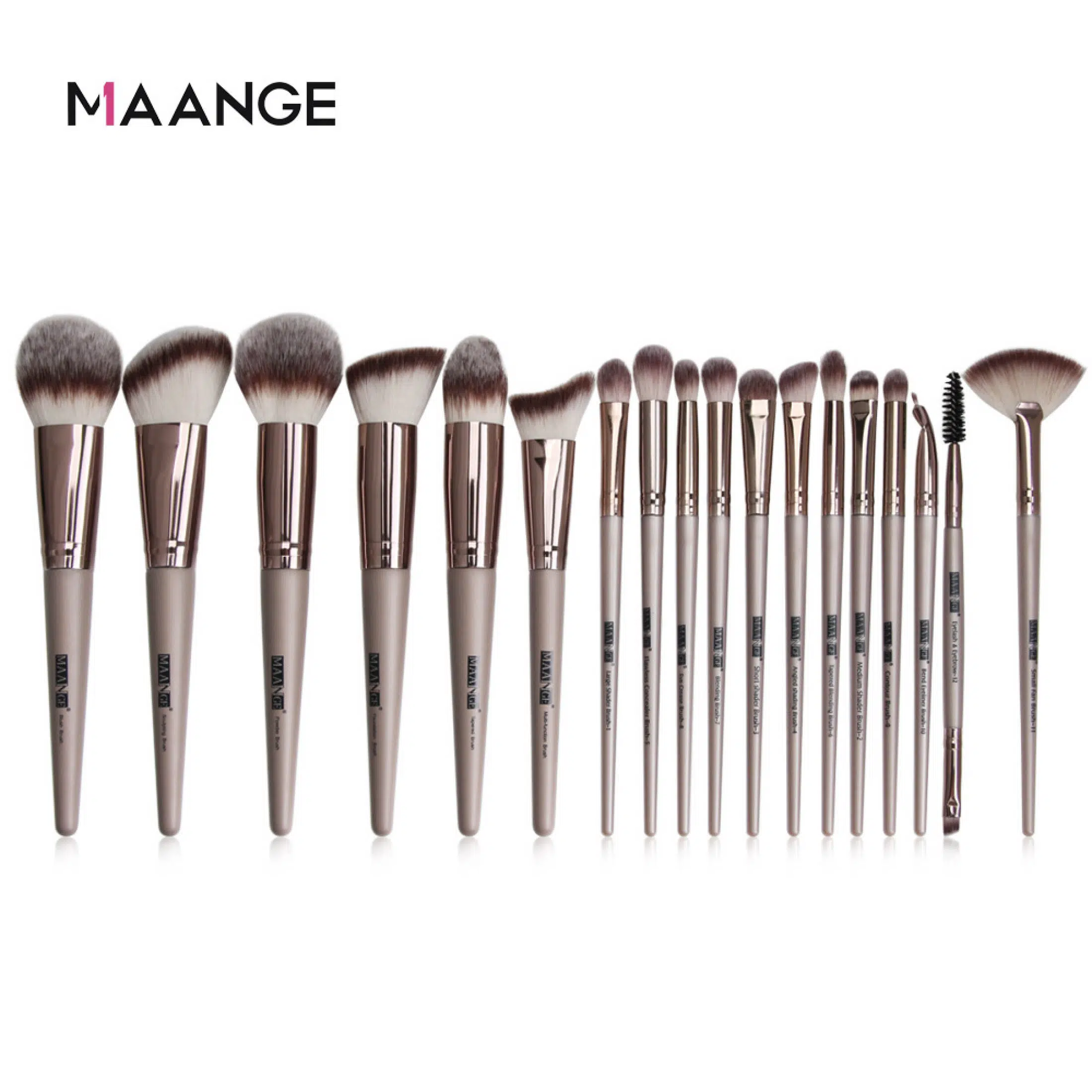 Maange 18 PCS Makeup Brush Set - Image 5