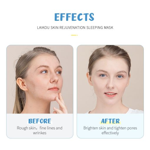 Laikou Skin Rejuvenation Sleeping Mask – 3 G-5Pcs - Image 5