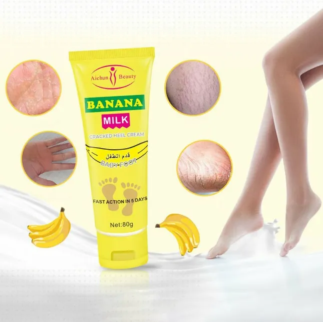 AICHUN BEAURY Banana Milk Cracked Heel Cream-80GM - Image 6