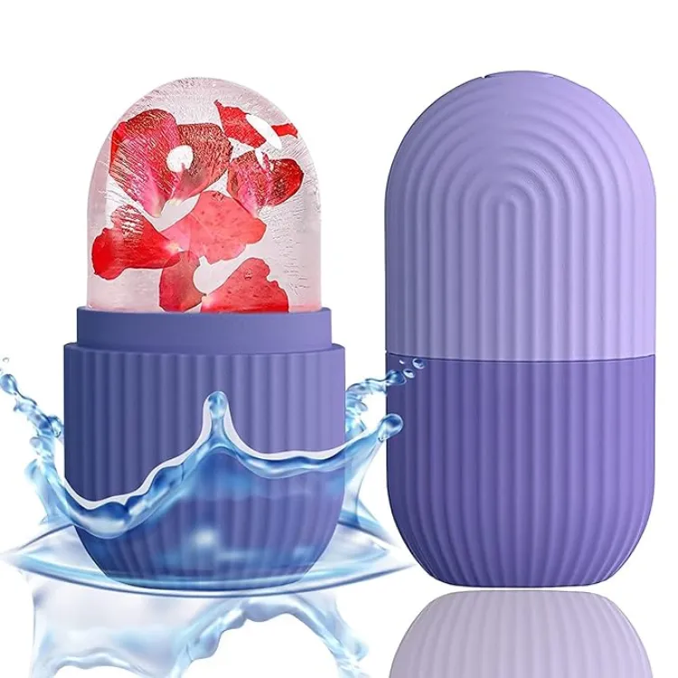 Silicone Face Ice Cube Massage Roller - Image 4