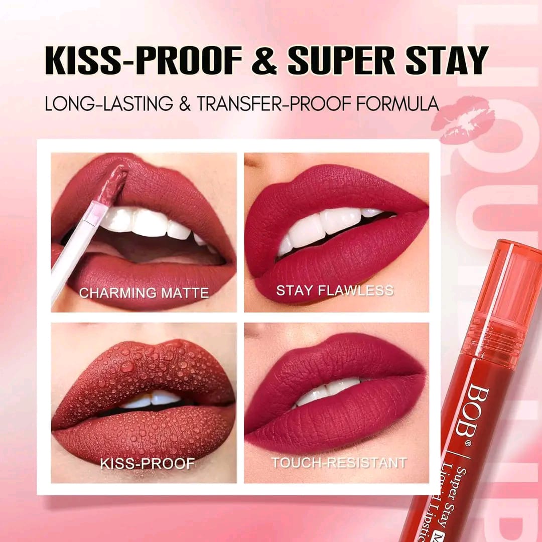 BOB Kiss Proof & Super Stay Lipgloss - Image 2