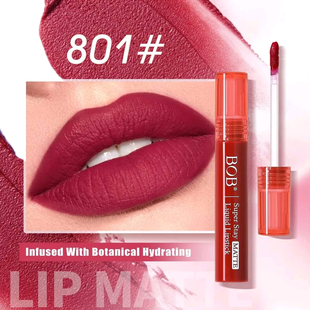 BOB Kiss Proof & Super Stay Lipgloss