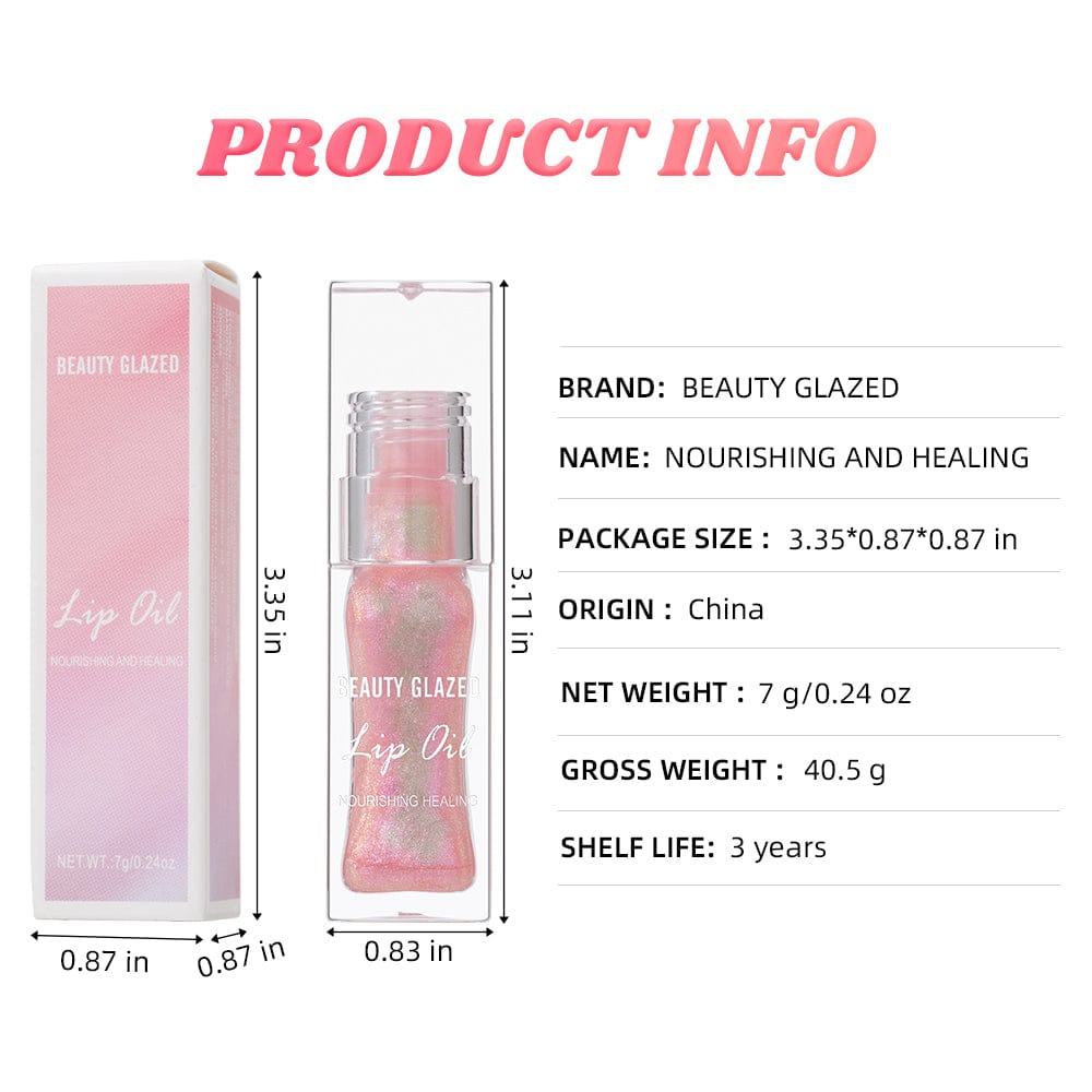 Beauty Glazed Nourishing & Healing Lip Oil - Image 5