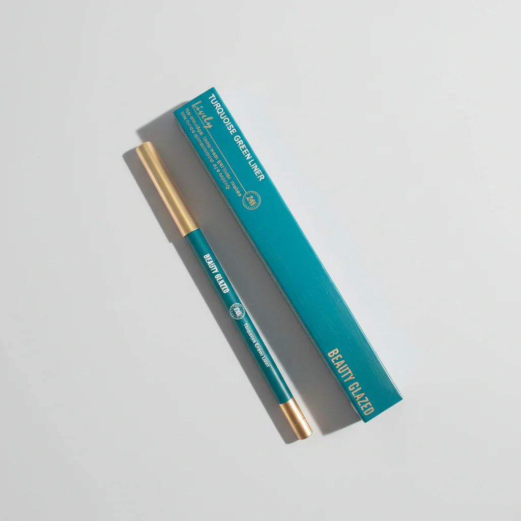 Beauty Glazed Turquoise Green Kajal