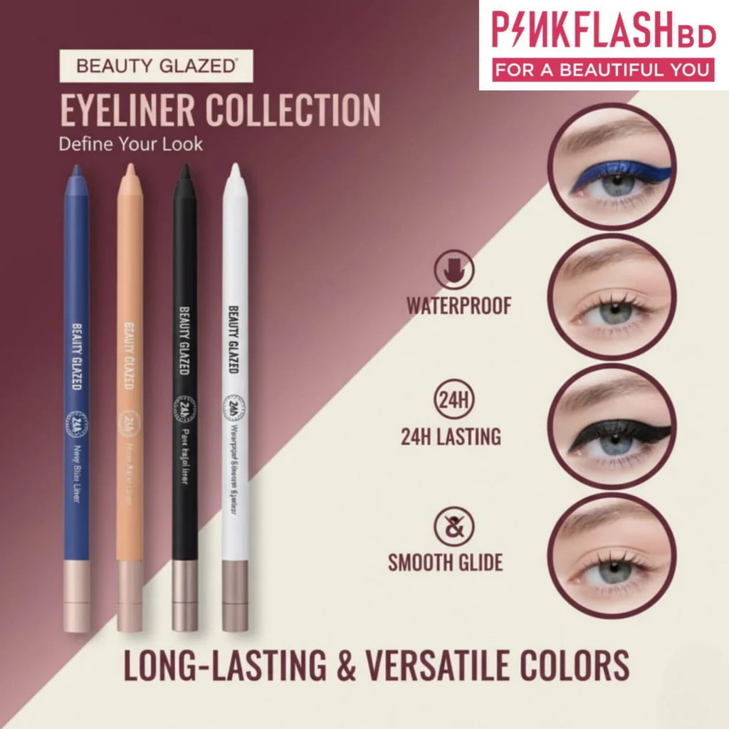 Beauty Glazed 24H Pure Kajal Liner-White - Image 4