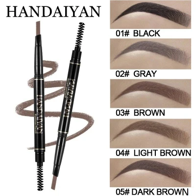 Handaiyan Painted Natural Double Eyebrow Pen - Image 2