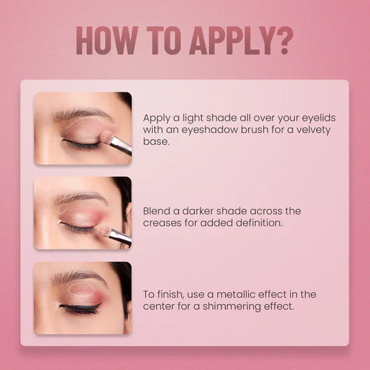 Swiss Beauty Lustre Eyeshadow Palette - Image 3