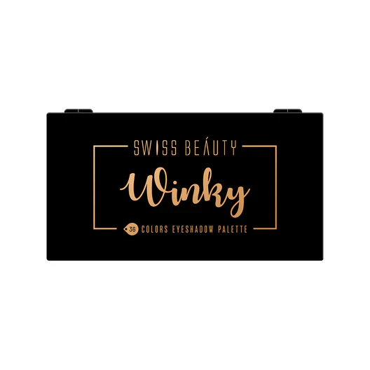 Swiss Beauty Winky Eyeshadow Palette-36 Color - Image 3